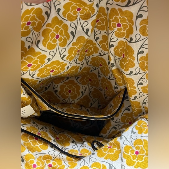 Emma Fox Black Leather Satchel Gold Hardware Convertible Shoulder Bag Purse Lg - Picture 5 of 15